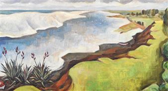 Seven Sisters of New Zealand Painting: Pleiades - Gow Langsford Gallery, Auckland City