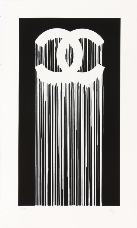 Liquidated Louis Vuitton Murakami multico- Black by Zevs on artnet