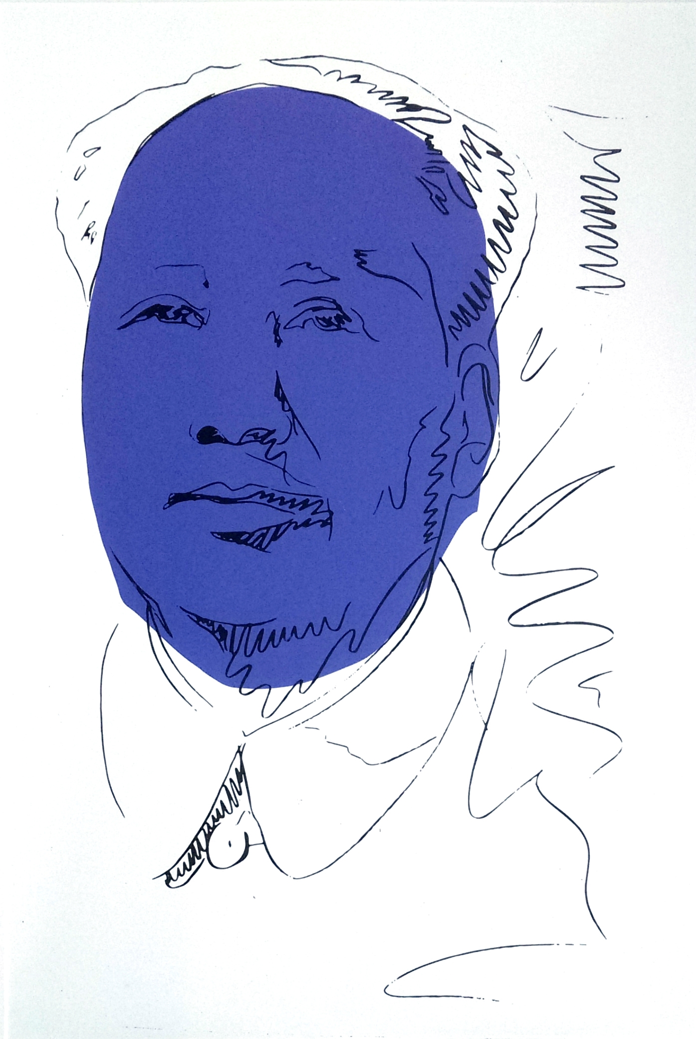 Andy Warhol Mao (Wallpaper) MutualArt
