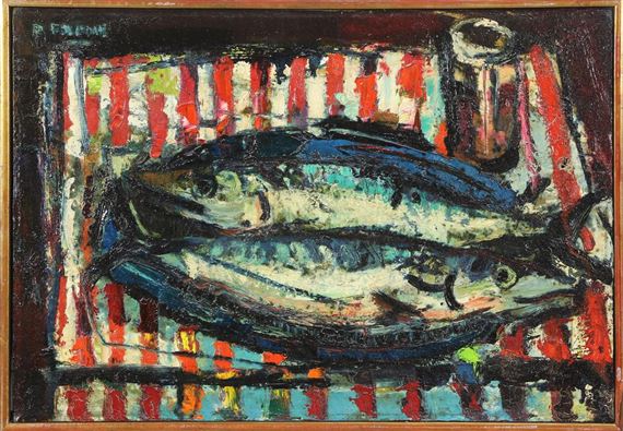 Fish and Wine by Robert Frame, 1963