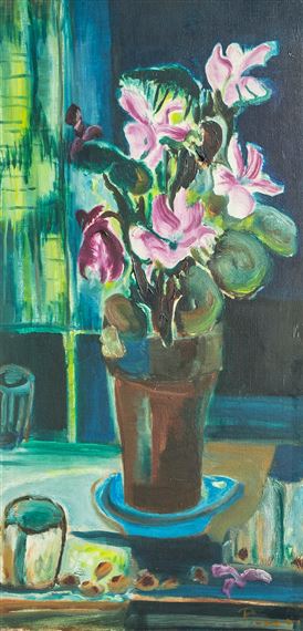 "Vaso con flores" by Leopoldo Presas