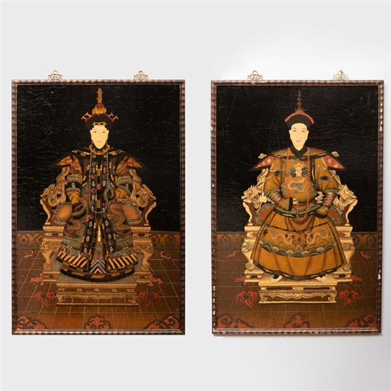 Pair of Ancestor Portraits