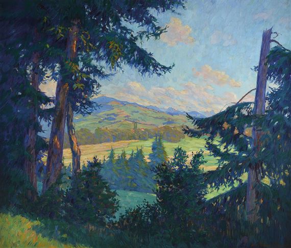 From the Tannheim Valley with Allgäu Alps by Carl Friedrich Felber