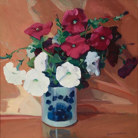 Jane Peterson | Petunias | MutualArt