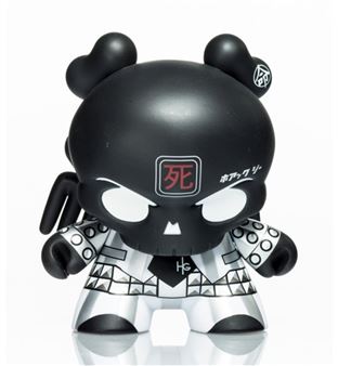 Skullhead Dunny (Black/White) - Huck Gee