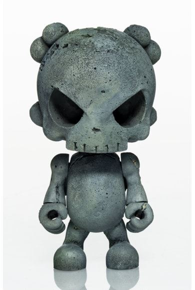 Artwork by Huck Gee, The Cement Blank, Made of Painted cast resin