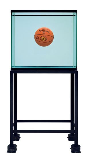 Jeff Koons: One Ball Total Equilibrium Tank - The Mattatuck Museum Arts & History Center