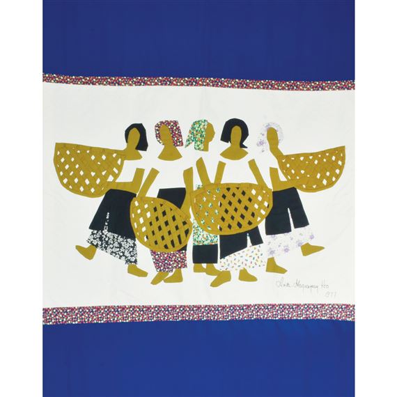 Untitled (Women with Baskets) by Anita Magsaysay-Ho, 1977