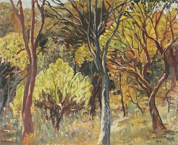 Untitled (Landscape) by Alan Robert Colquhoun Grieve, 1943