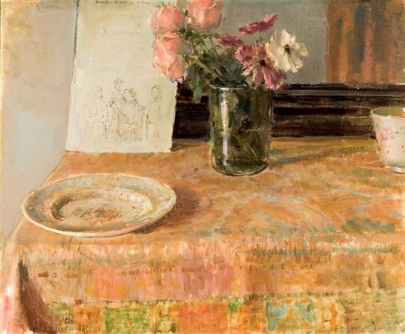 "Bodegón. Homenaje a los prostíbulos de Solana" by Ramón Gaya, 1992