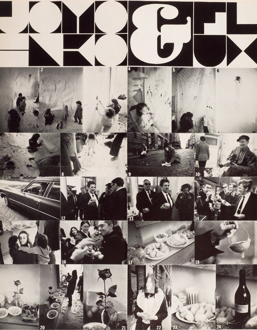 Fluxus V TRE Fluxus Newspaper, No. 8 (9). John Yoko & Flux (1970