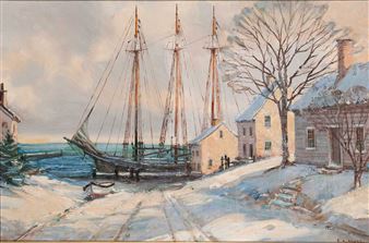 Frosty Morning - Samuel A. Moss