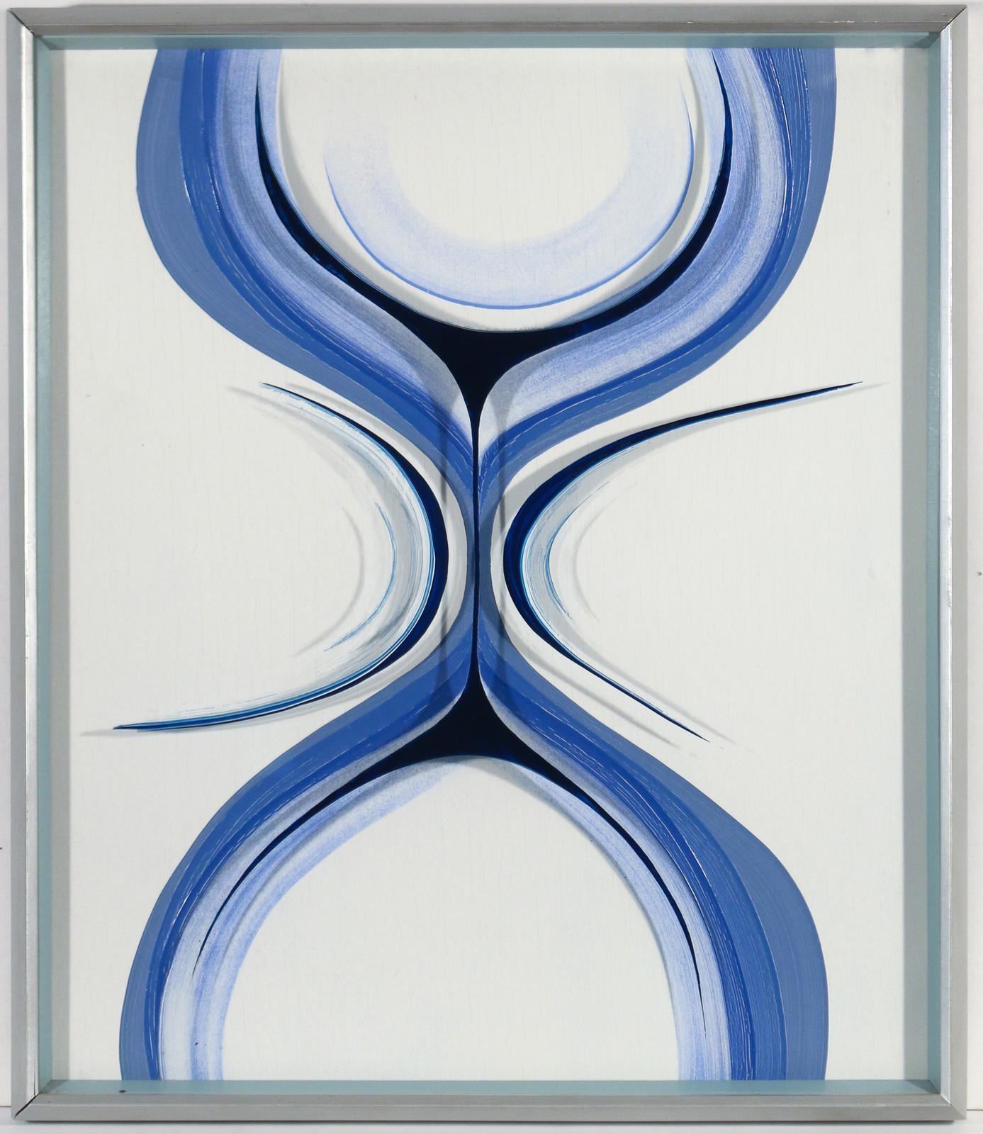 Artwork by Kozo Mio, Untitled, Made of oil on panel and glass