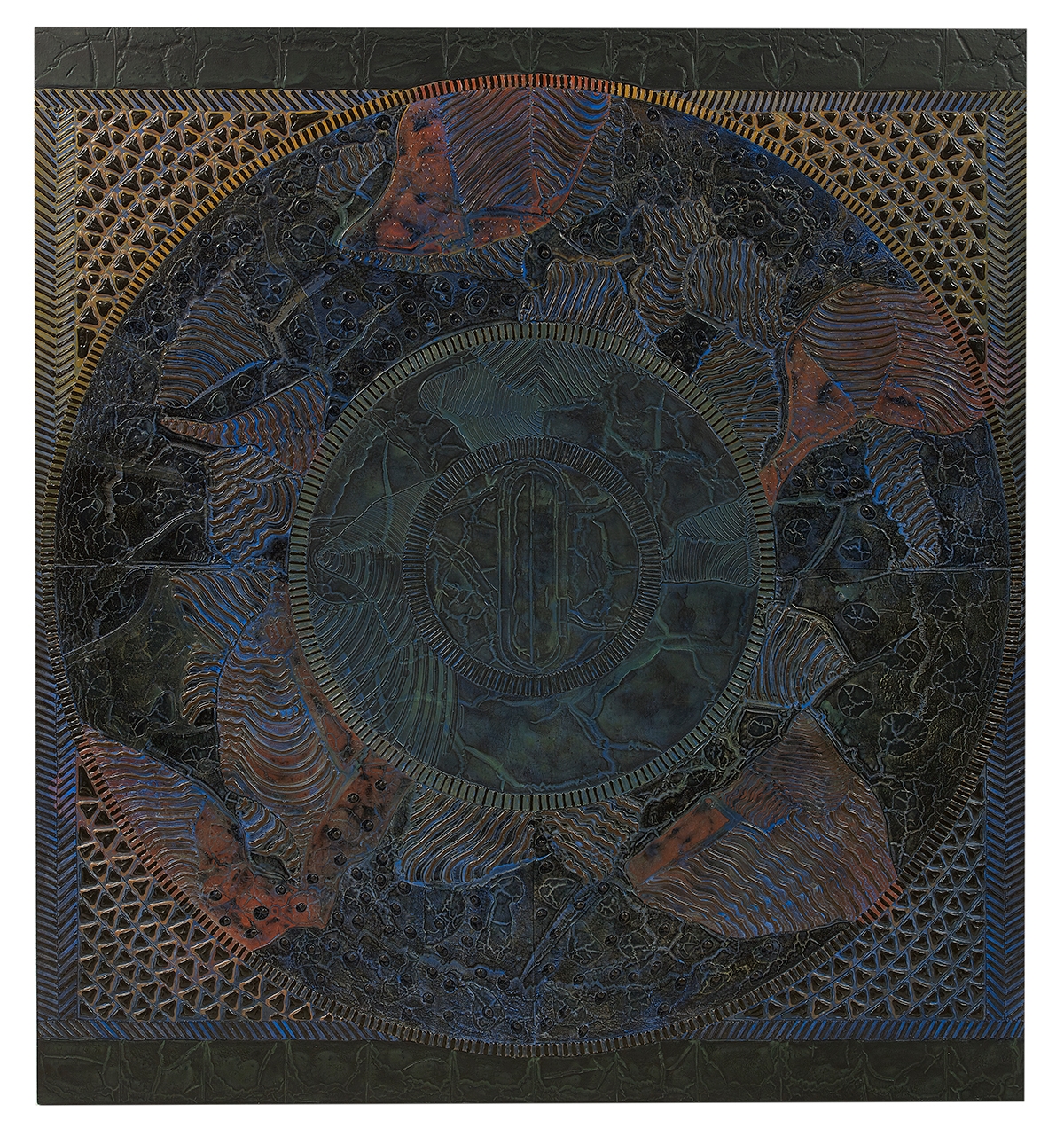 Artwork by Frank Faulkner, Agury, Made of acrylic on canvas