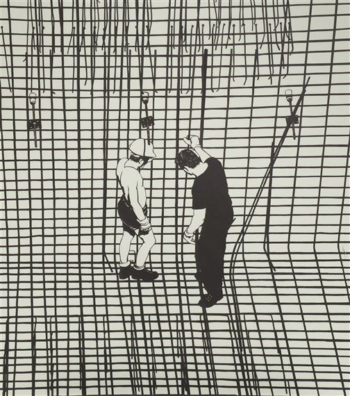 Tunnel Wall by Stefan Thiel, 2004