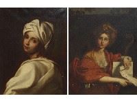 COPIA DELLA BEATRICE CENCI (AFTER GUIDO RENI): SIBILLA CUMANA (AFTER DOMENCHINO) - Domenichino