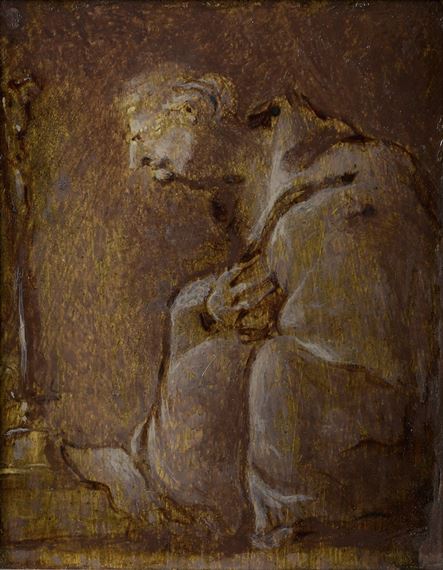 Saint François by Otto van Veen, Flemish School, 17th Century