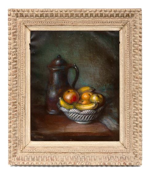 Still Life with Coffee Pot and Fruit by Henry van de Velde