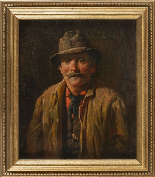 Half-length portrait of author Joseph C by Lemuel D. Eldred