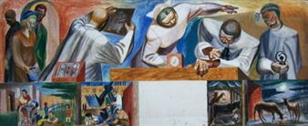 American Mural Studies - Susan Teller Gallery