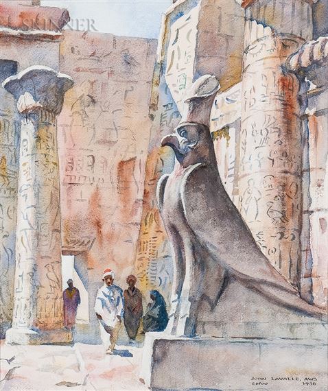 Edfou by John Lavalle, 1956