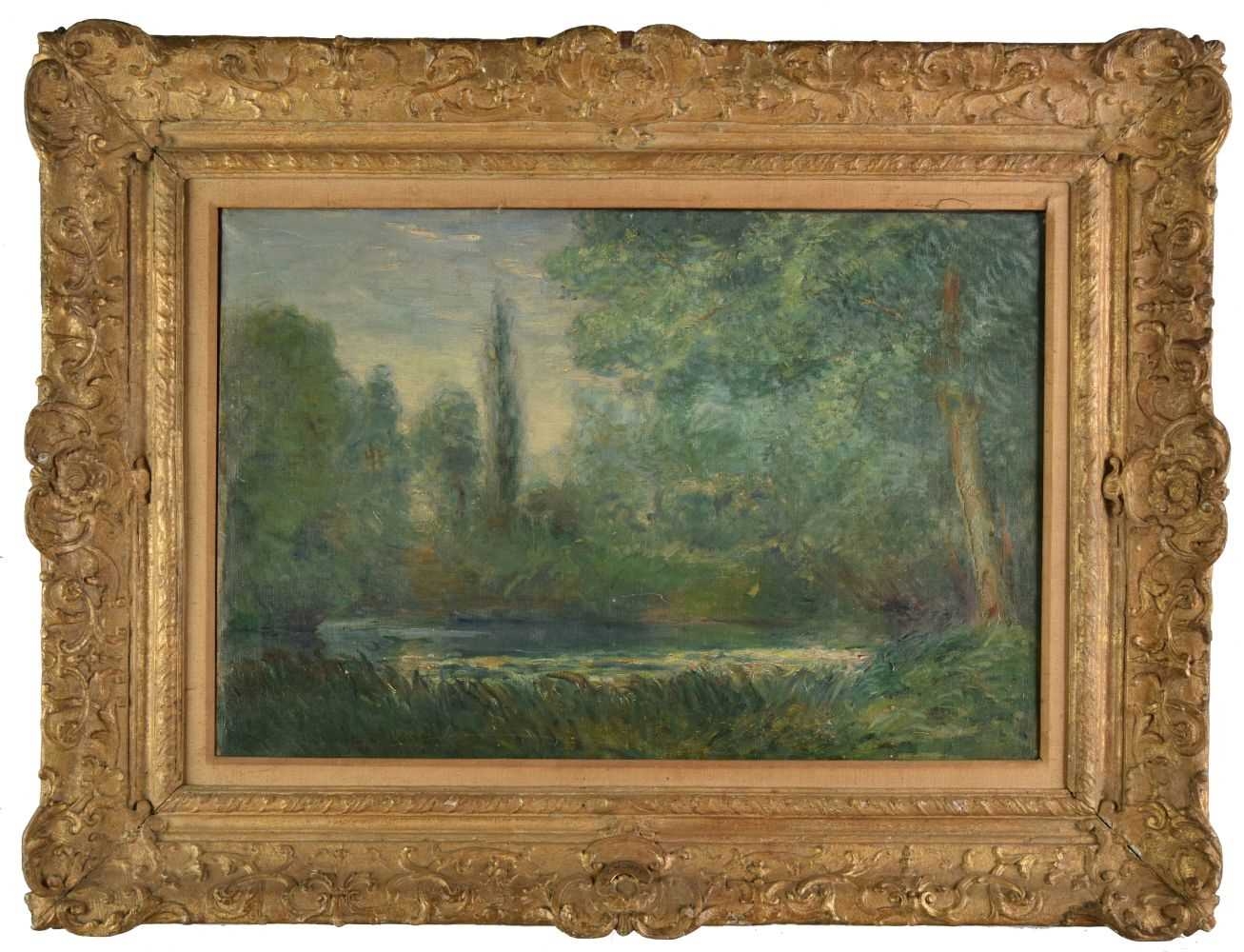Landscape with Pool by Claude Monet, 1900