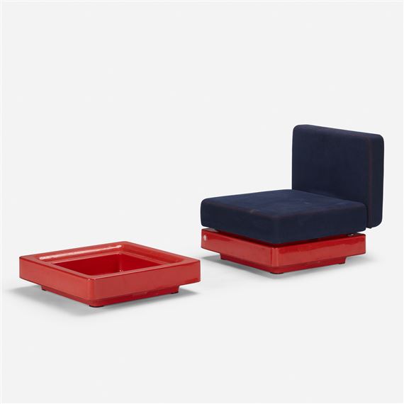 lounge chair and ottoman by Herman Miller, circa 1970