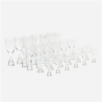 collection of Princess glassware - Bent Severin