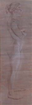 Standing Nude Female - Geoffrey Flack