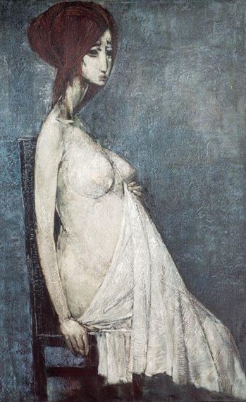 Kobieta by Maciej Lachur, 1972