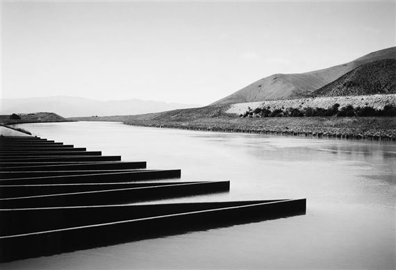 Across Spillway on Ohau Canal by Wayne Barrar, 2002