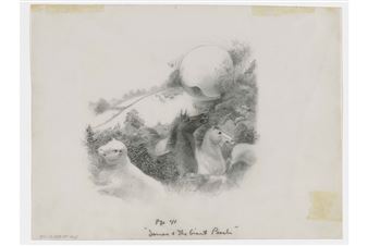 Roald Dahl Museum Features Drawings by Artist and Illustrator Nancy Ekholm Burkert