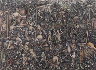 Balinese Village Life - I Wayan Rajin