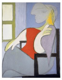 Pablo Picasso | Femme assise pres d'une fenetre(Marie Therese
