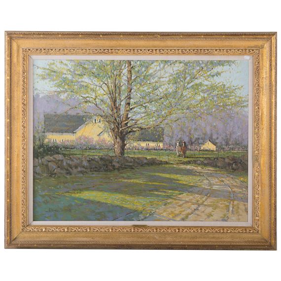 "Weston Countryside" by Deborah Cotrone, dated 1988