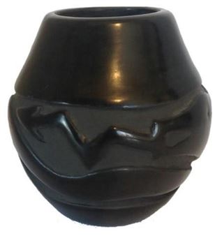 Jar with Avanyu serpent - Paul Gutierrez