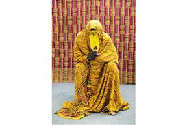 Serge Attukwei Clottey Creates New Work Featured in the Exhibition 'Stormy Weather' on Climate Change