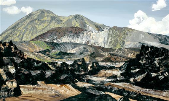 Sisi Barat Gunung Batur by Gusti Agung Mangu Putra, 2002