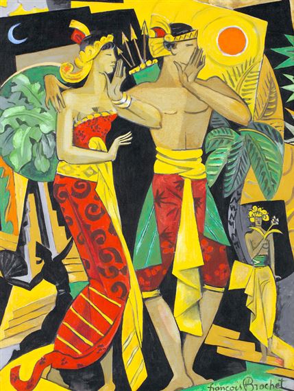Indonesian Composition II - Ramayana by Francois Brochet, 1995