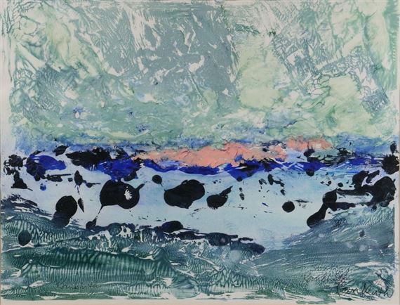 Rocks, Sea and Sky by Frances Kornbluth