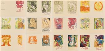 Leaving of man (Astral - Ebene) - Josef Váchal