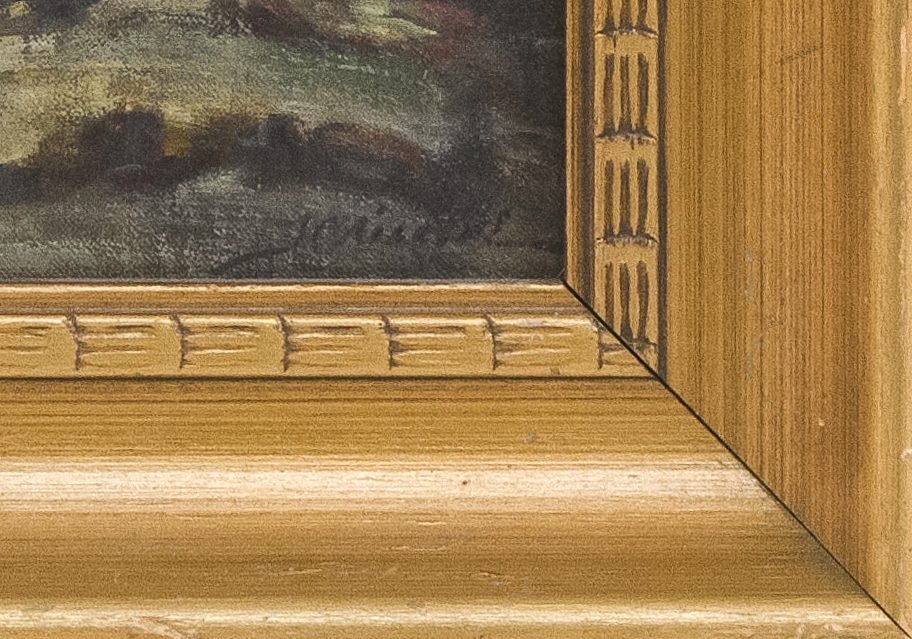 Artwork by J.C. Airoldi, Surf Off Quoddy Point" (Maine), Made of Oil on board