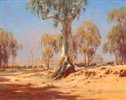 Artwork by Doug Sealy, High Noon Summer, Made of oil on board