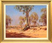Artwork by Doug Sealy, High Noon Summer, Made of oil on board