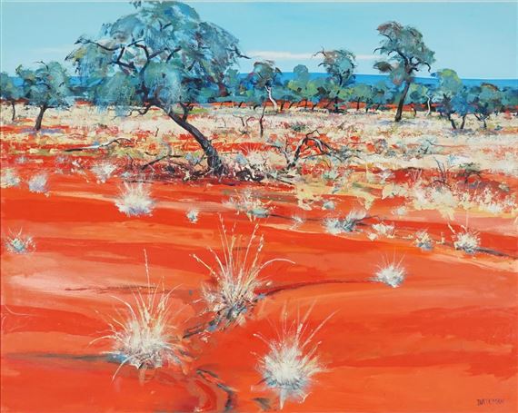 Desert Landscape by Piers Bateman