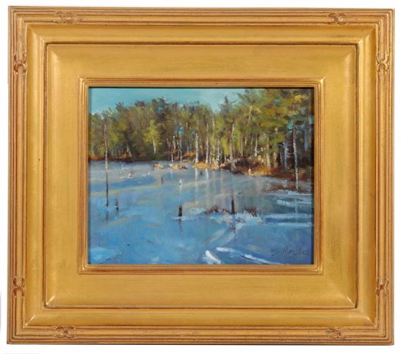 "Frozen Marsh" by Stan Moeller, 2007