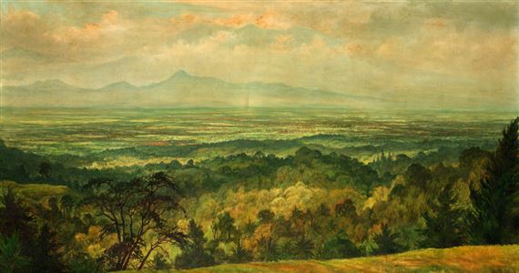 Landscape by Wahdi Sumanta, 1975