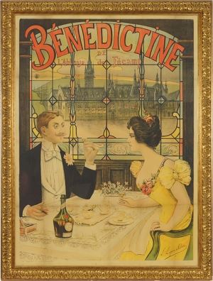 Benedictine by Lucien Lopez Silva, 1898
