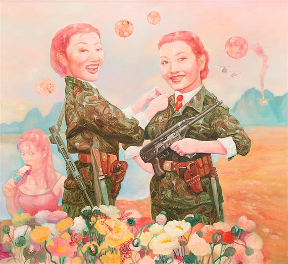 Bubbles of Yum/Girls of Romance by Guo Jian, 2002