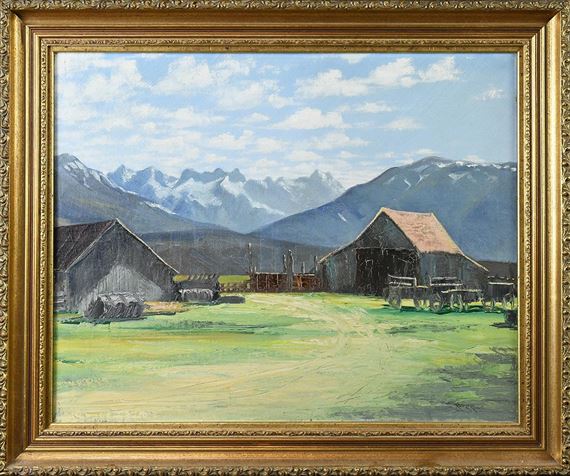 Untitled (Ranch in the Mountains) by Robert Rishell